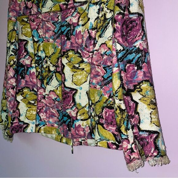 Simorra Barcelona Size 10 Jacket Stand Collar Zipper Blazer Art to Wear - Picture 9 of 9